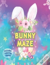 Bunny Maze Includes Coloring Sheets