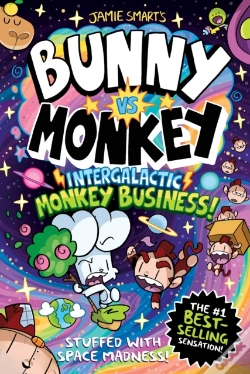 Capa do artigo Bunny Vs Monkey: Intergalactic Monkey Business! (A Phoenix Comic Book): The Instant Number One Bestselling Book From Creative Genius Jamie Smart