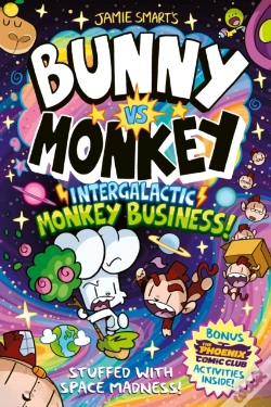 Capa do artigo Bunny Vs Monkey: Intergalactic Monkey Business! (A Phoenix Comic Book): Winner Of The British Book Award For Best Graphic Novel
