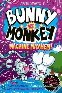 Capa do artigo Bunny Vs Monkey: Machine Mayhem (A Phoenix Comic Book, From The Multi-Million-Selling Creative Genius Jamie Smart)