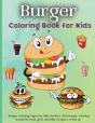 Burger Coloring Book For Kids - Preview