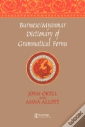 Capa do artigo Burmese (Myanmar) Dictionary Of Grammatical Forms