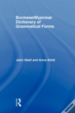 Capa do artigo Burmese (Myanmar) Dictionary Of Grammatical Forms