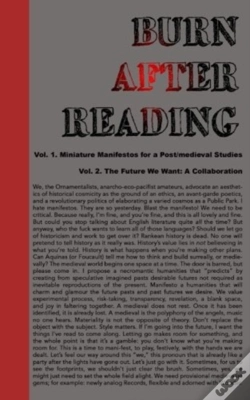 Capa do artigo Burn After Reading: Miniature Manifestos