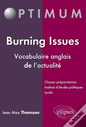 Capa do artigo Burning Issues Vocabulaire Anglais De L