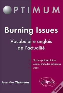 Capa do artigo Burning Issues Vocabulaire Anglais De L'Actualite