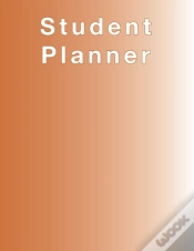 Capa do artigo Burnt Orange Planner, Agenda, Organizer For Students, (Undated) Large 8.5 X 11, Weekly View, Monthly View, Yearly View