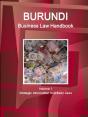 Burundi Business Law Handbook Volume 1 Strategic Information And Basic Laws - Preview