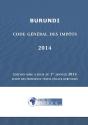 Burundi - Code General Des Impots 2014 - Preview