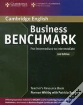Business Benchmark Pre-Intermediate To Intermediate Bulats And Business Preliminary Teacher'S Resource Book