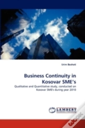 Capa do artigo Business Continuity In Kosovar Sme