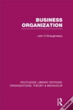 Capa do artigo Business Organization (Rle: Organizations)
