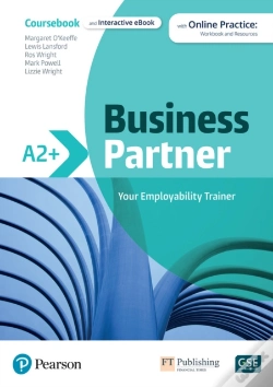 Capa do artigo Business Partner A2+ Coursebook & Ebook With Myenglishlab & Digital Resources
