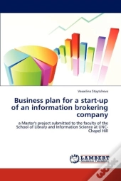 Business Plan For A Start-Up Of An Information Brokering Company