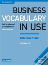 Business Vocabulary In Use: Intermediate Book With Answers