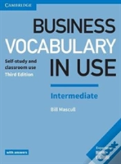 Capa do artigo Business Vocabulary In Use: Intermediate Book With Answers