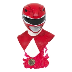 Capa do artigo Busto Mighty Morphin Power Rangers Legends in 3D Red Ranger 25 cm