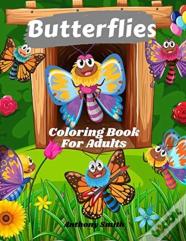 Butterflies Coloring Book For Adults