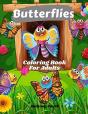 Butterflies Coloring Book For Adults - Preview