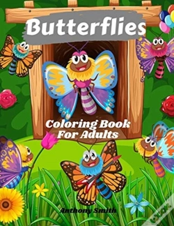 Capa do artigo Butterflies Coloring Book For Adults