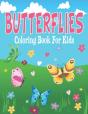 Butterflies Coloring Book For Kids - Preview