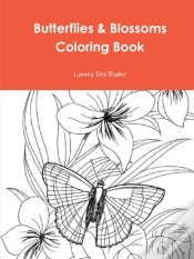 Capa do artigo Butterflies & Blossoms Coloring Book