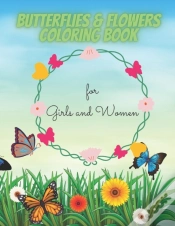 Capa do artigo Butterflies & Flowers Coloring Book