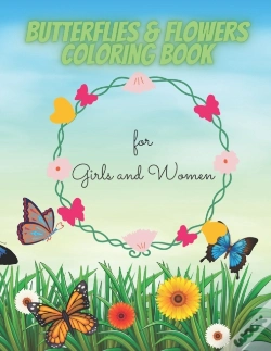 Capa do artigo Butterflies & Flowers Coloring Book