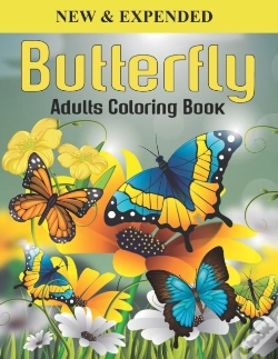 Capa do artigo Butterfly Adults Coloring Book