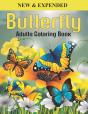 Butterfly Adults Coloring Book - Preview