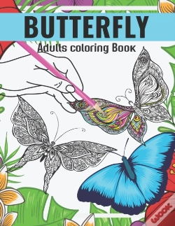 Capa do artigo Butterfly Adults Coloring Book