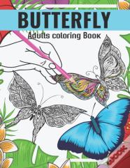 Butterfly Adults Coloring Book