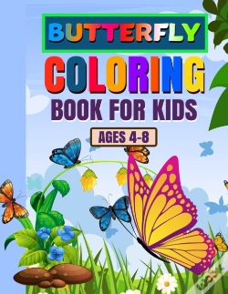 Capa do artigo Butterfly Coloring Book For Kids Ages 4-8