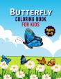 Butterfly Coloring Book For Kids Ages 4-8 - Preview