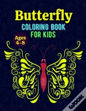 Butterfly Coloring Book For Kids Ages 4-8
