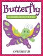 Butterfly: Coloring Book For Kids- Awesome Fun - Preview