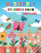 Butterfly Coloring Book For Teens