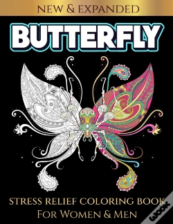 Capa do artigo Butterfly Stress Relief Coloring Book For Women & Men