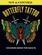 Butterfly Tattoo Coloring Book For Adults - Preview