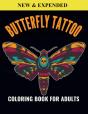 Butterfly Tattoo Coloring Book For Adults - Preview