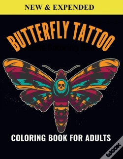 Capa do artigo Butterfly Tattoo Coloring Book For Adults