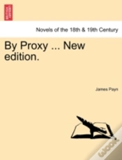 Capa do artigo By Proxy ... New Edition.
