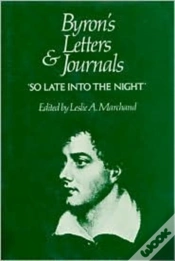 Capa do artigo Byrons Letters & Journals - So Late Into The Night 1816-1817 V 5 (Cobe)
