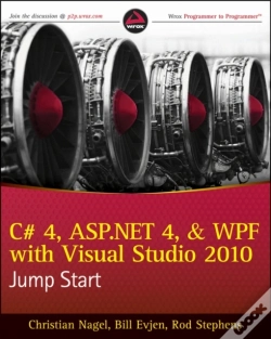 Capa do artigo C# 4, Asp.Net 4, And Wpf, With Visual Studio 2010 Jump Start