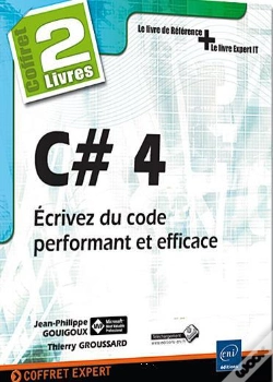 Capa do artigo C# 4 - Coffret De 2 Livres : Ecrivez Du Code Performant Et Efficace
