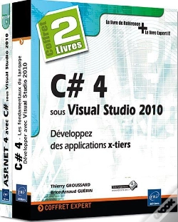 Capa do artigo C# 4 Sous Visual Studio 2010 - Coffret De 2 Livres : Developpez Des Applications X-Tiers