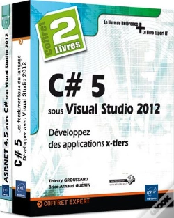 Capa do artigo C# 5 Sous Visual Studio 2012 - Coffret De 2 Livres : Developpez Des Applications X-Tiers
