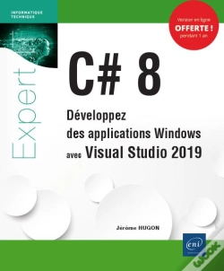 Capa do artigo C# 8 - Developpez Des Applications Windows Avec Visual Studio 2019