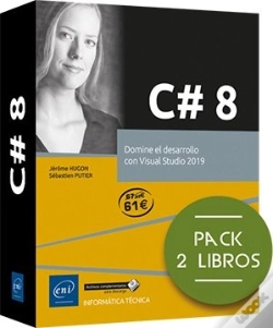 Capa do artigo C# 8 - Pack 2 Libros - Domine El Desarrollo Con Visual Studio 201