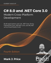 Capa do artigo C# 8.0 And .Net Core 3.0 - Modern Cross-Platform Development